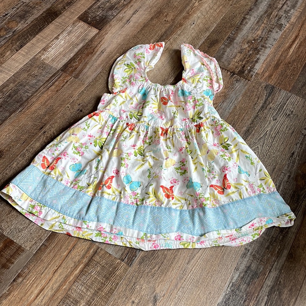 Matilda Jane All A Flutter Butterfly Top Size 10